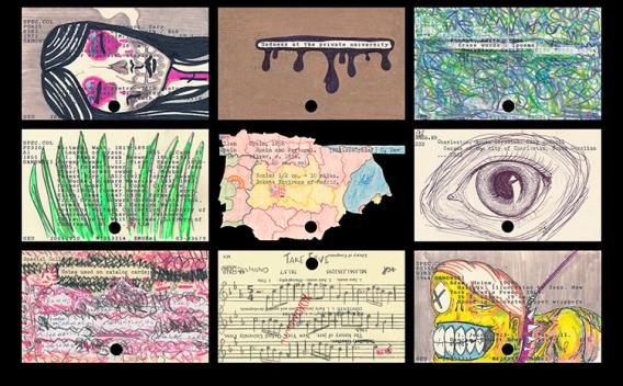 Images of catalog card art