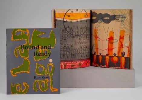 "Bound and Ready," an artist's book by Kim Knox, was published in 1993 by Nexus Press. Credit: Paige Knight, Emory Libraries at Emory University.