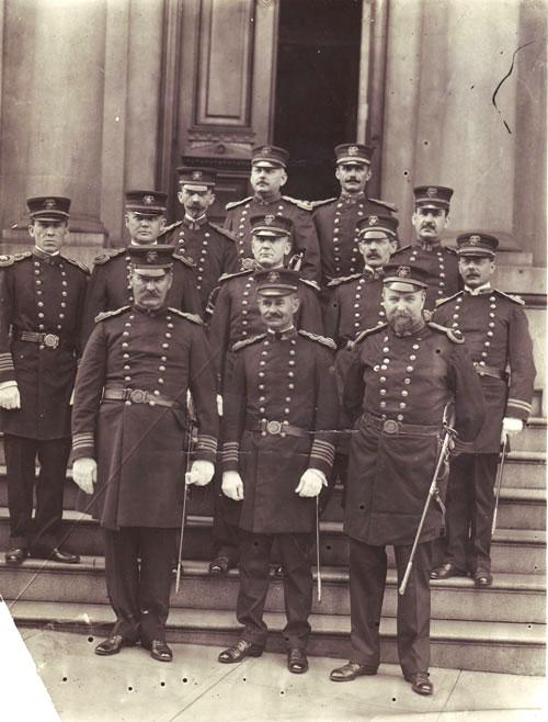 U.S. Public Service Officers in their uniforms, c. 1912, Office of the Public Health Service Historian