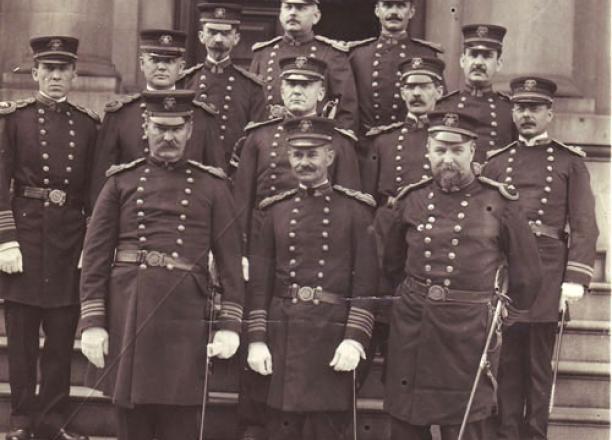 U.S. Public Service Officers in their uniforms, c. 1912, Office of the Public Health Service Historian